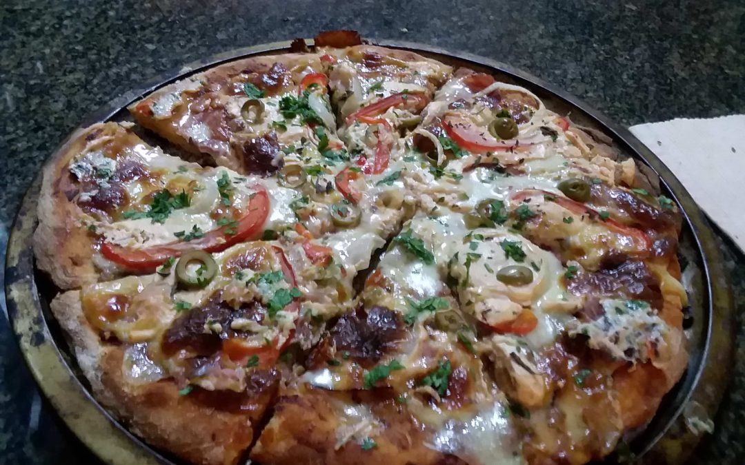 Receta Fácil de Pizza con Masa Madre