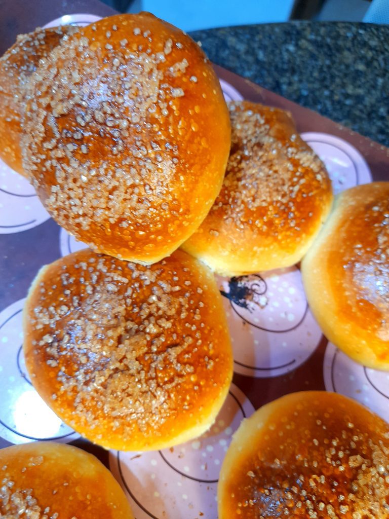 Pan dulce suave técnica de tangzhong