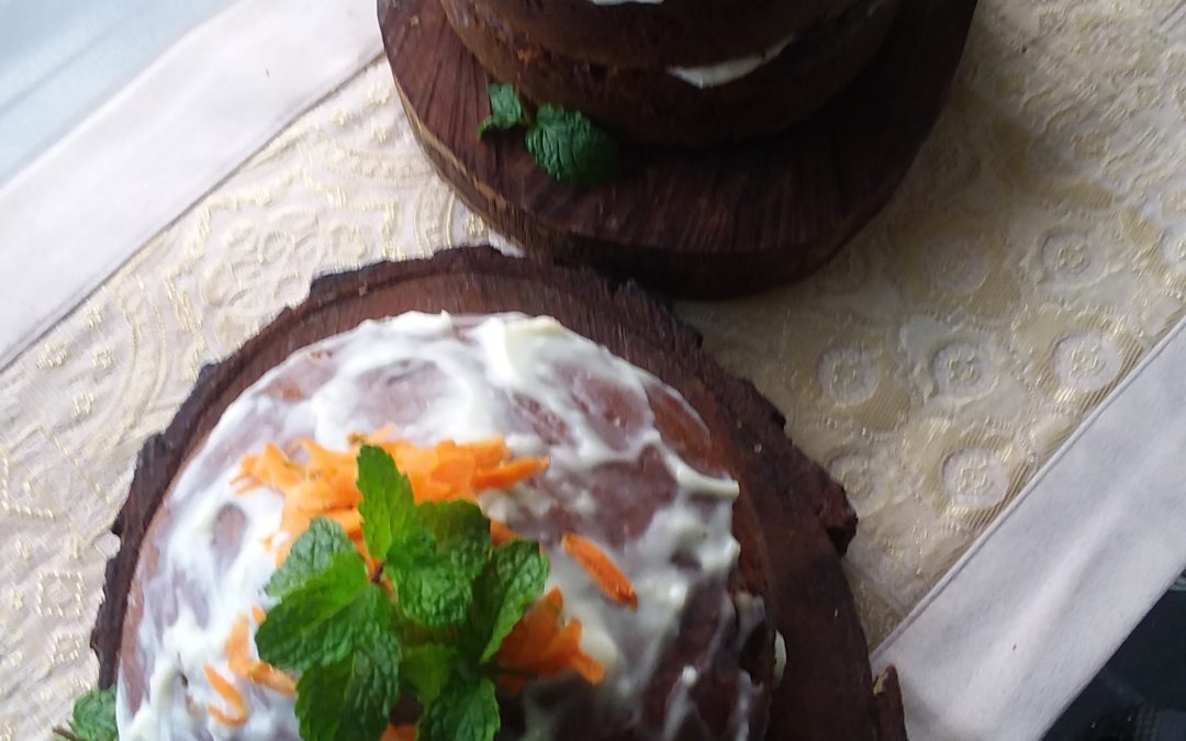 Torta de Zanahoria una delicia fácil de preparar y saludable.